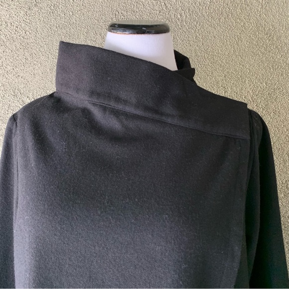 “Isabel Oliver” Black Wool Blend Shawl Jacket size S - Picture 6 of 12